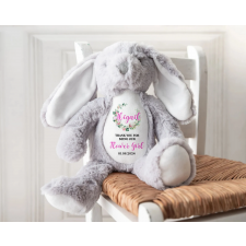 Flower Girl Floral Wreath Soft Toy