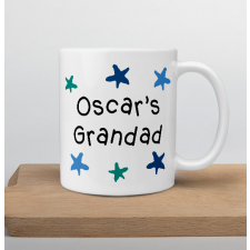 Personalised Grandad Star Mug