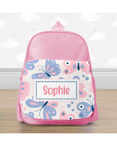 Personalised Butterfly Mini Backpack