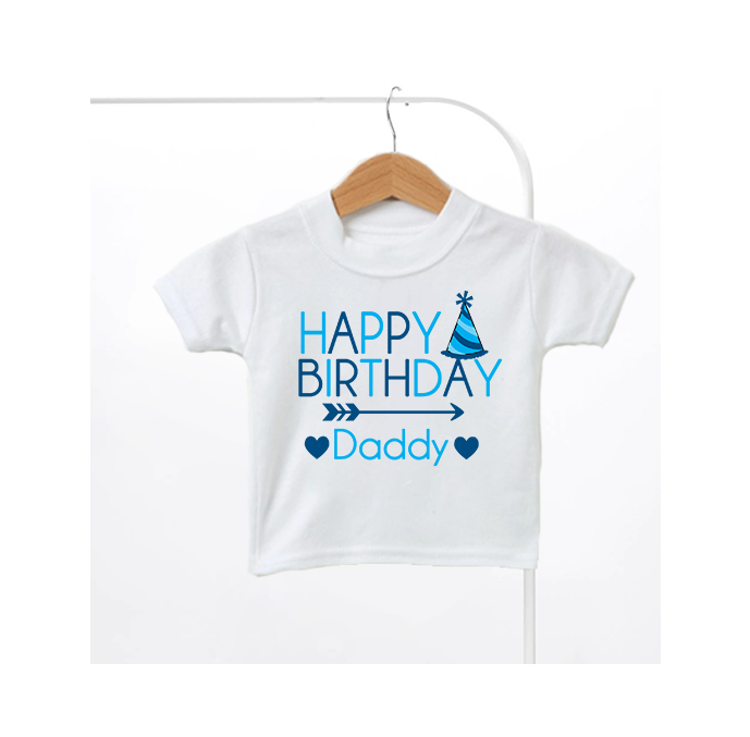 Happy Birthday Daddy Boys Kids T-Shirt