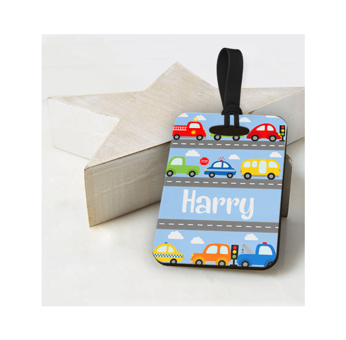 Personalised Cars & Transport Luggage Tag