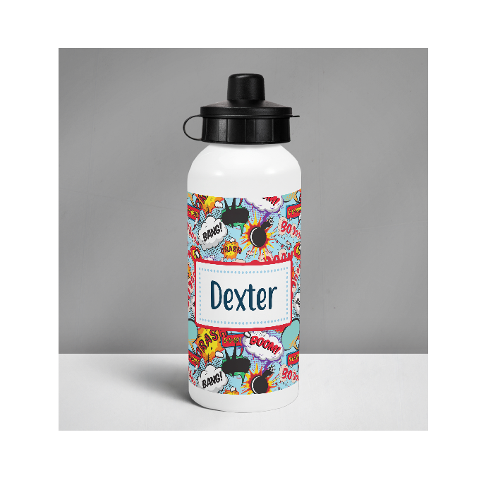 Personalised Superhero Drinks Bottle