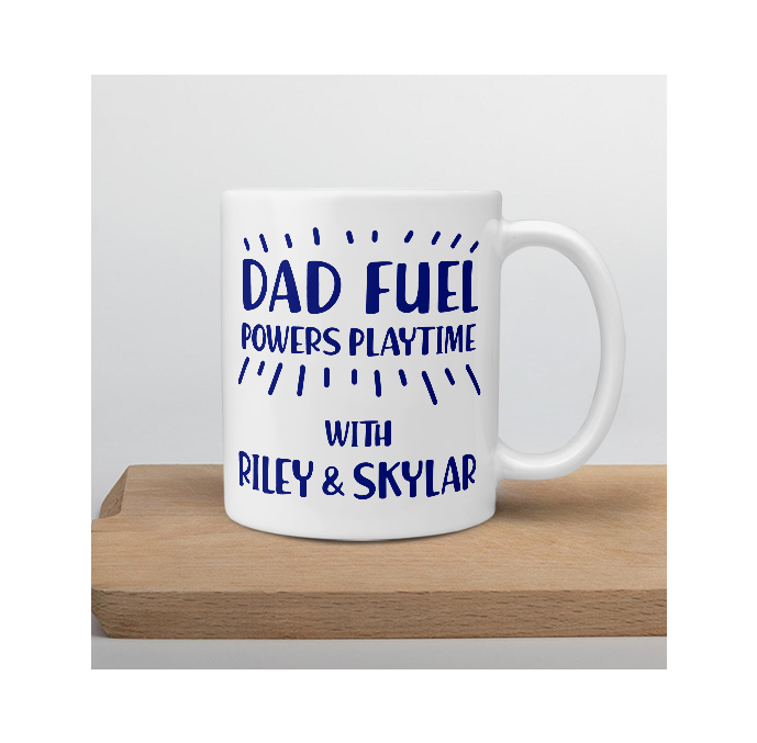 Personalised Dad Fuel Mug