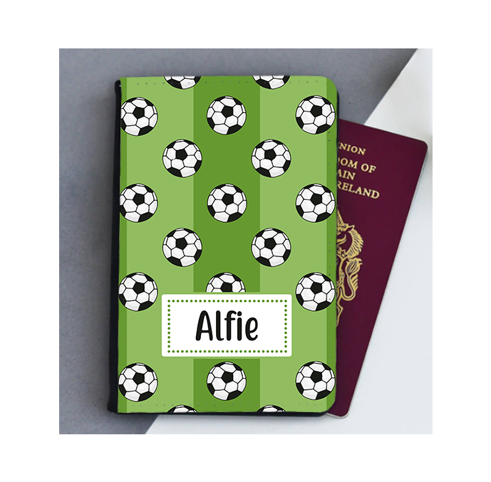 Personalised Football Pitch Passport Cover