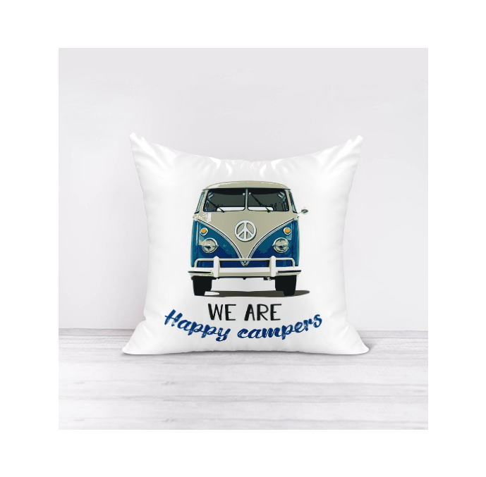 We are Happy Campers Cushion