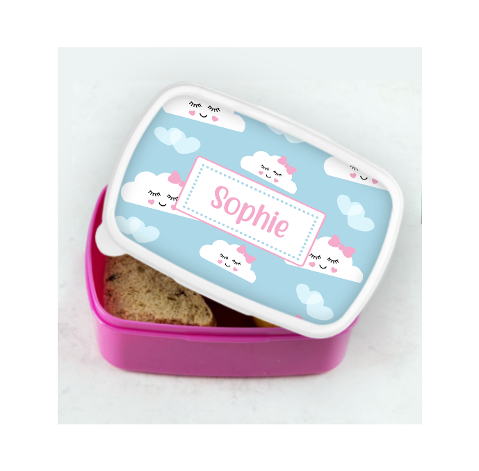 Personalised Happy Cloud Lunch Box