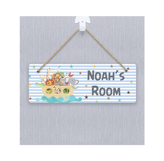 Personalised Noah's Ark Door Hanger