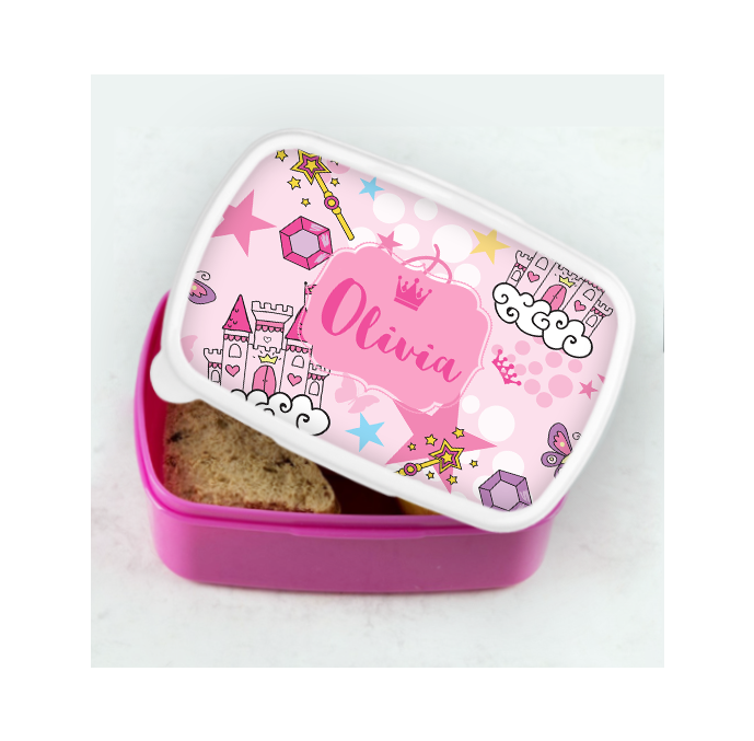 Personalised Princess Lunch Box