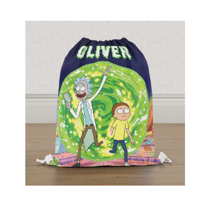 Personalised Rick And Morty Gym Bag