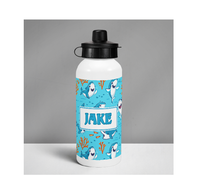 Personalised Shark Drinks Bottle