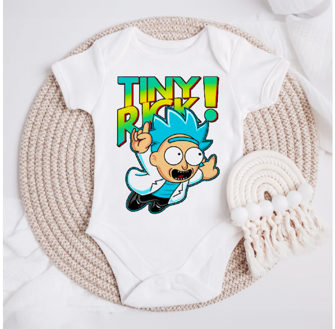 Tiny Rick Baby Grow