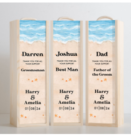 Personalised Will You Be My Groomsman Beer Box Gift Set - Best Man & Groomsman Gifts - Wedding Gifts
