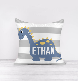 Personalised Dinosaur Cushion