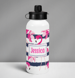 Personalised Colourful Unicorn Drinks Bottle