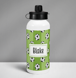 Personalised Football Pitch Drinks Bottle