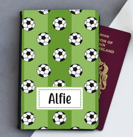 Personalised Football Pitch Passport Cover