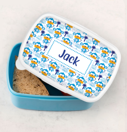 Personalised Little Monkey Lunch Box