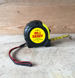 Personalised No1 Daddy Tape Measure