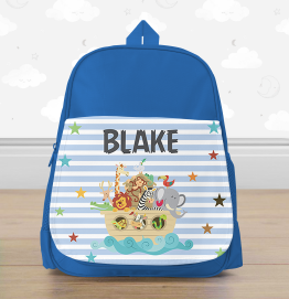 Personalised Noahs Ark Backpack