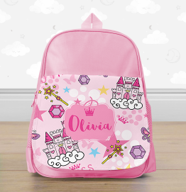 Personalised Princess Mini Backpack