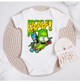 Pickle Rick Baby Grow