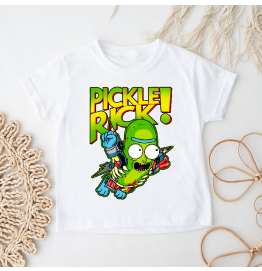 Pickle Rick Kids T Shirt