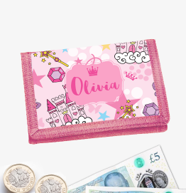 Personalised Princess Money Wallet