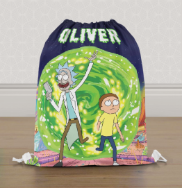 Personalised Rick And Morty Gym Bag
