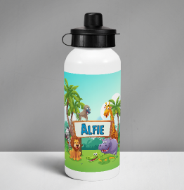 Personalised Safari Animals Drinks Bottle