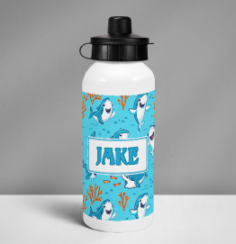 Personalised Shark Drinks Bottle