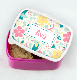 Personalised Tropical Lunch Box